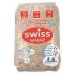 Natur'Suisse EN+A1 DIN+ 100% pellets de madera blanda – palet de 70 sacos de 15 kg