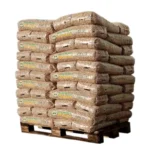 PELLETS DE BIOENERGÍA – PALÉ DE 66 SACOS DE 15 KG