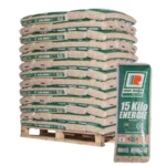 PELLET VAN ROJE – PALLET DE 65 BOLSAS DE 15 KG