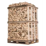 Palé de leña de 1 m, madera mixta (3 unidades)