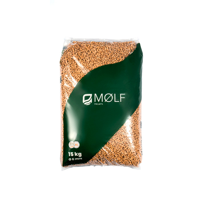 q1 Pellets de madera bolsa 15 kg - Imagen 1